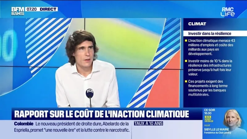 LE MONDE QUI BOUGE – L’INTERVIEW : RAPPORT SUR LE COÛT DE L’INACTION CLIMATIQUE – 22/06