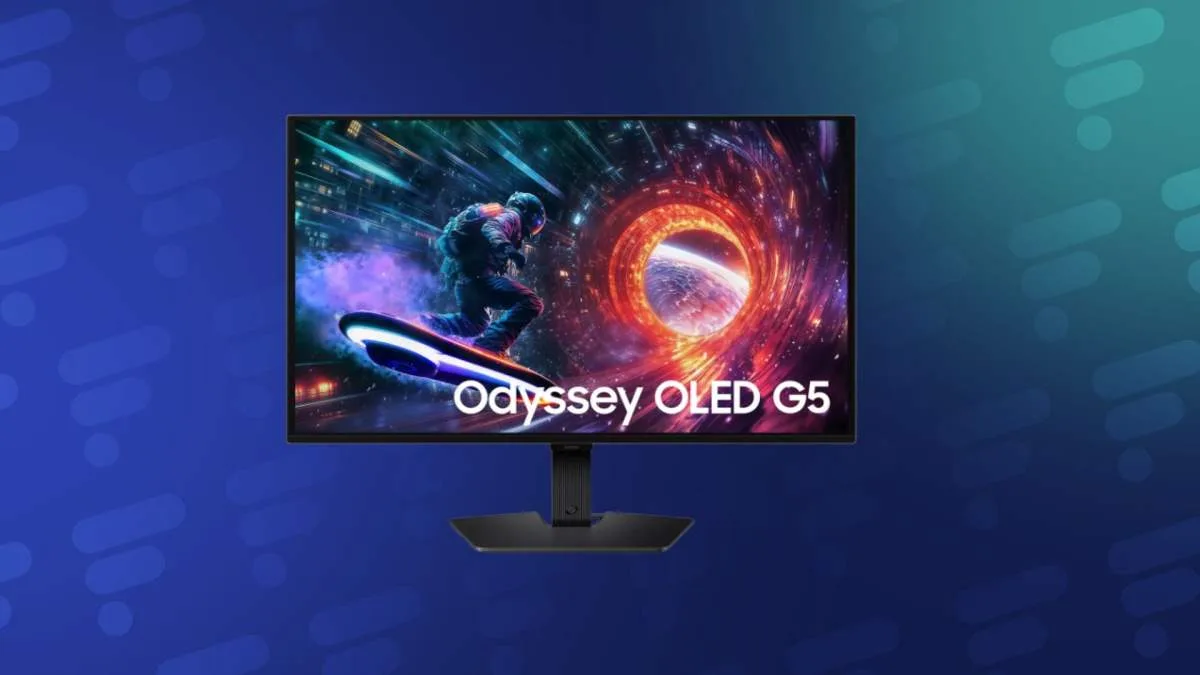 LE SAMSUNG ODYSSEY G5 OLED CHUTE SOUS LES 300 € : DIFFICILE DE TROUVER MIEUX POUR UPGRADER SON SETUP