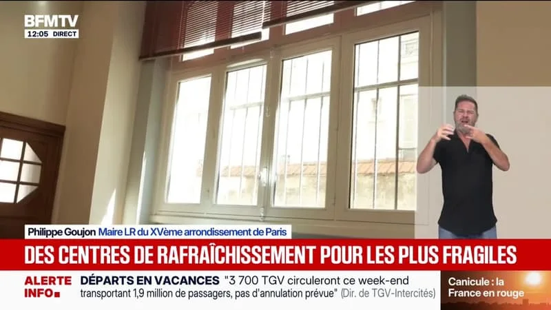PLAN ORSEC « CHALEURS EXTRÊMES »: DES SALLES RAFRAÎCHIES POUR LES PLUS VULNÉRABLES
