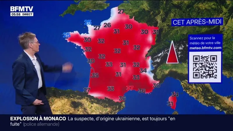 UNE JOURNÉE ENSOLEILLÉE ET DES TEMPÉRATURES EN HAUSSE: LA MÉTÉO DE CE SAMEDI 4 JUILLET