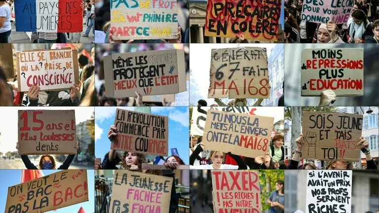 « ON DOIT NE PAS LAISSER POURRIR LA SITUATION EN PENSANT QUE ÇA VA S’ARRÊTER AVEC LES VACANCES »: LE GOUVERNEMENT « À LA PEINE » FACE À LA CONTESTATION LYCÉENNE