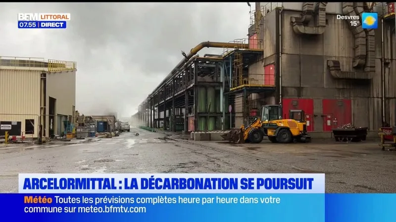 ARCELORMITTAL : LA DÉCARBONATION SE POURSUIT