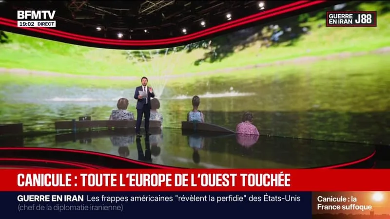 LES ÉCLAIREURS – 35 DEGRÉS À LONDRES, 36 DEGRÉS À BILBAO: L’EUROPE SUFFOQUE