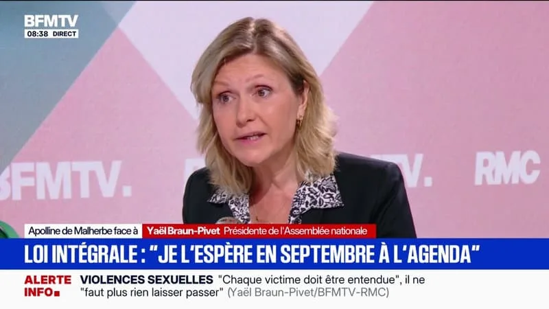 VIOLENCES SEXUELLES FAITES AUX ENFANTS: « L’ASSEMBLÉE NATIONALE A ÉTÉ À LA HAUTEUR », ESTIME YAËL BRAUN-PIVET