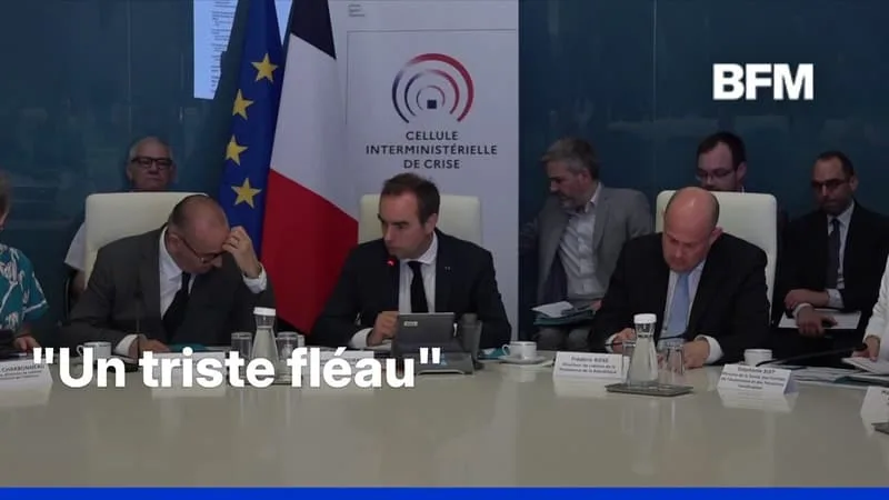 SÉBASTIEN LECORNU ANNONCE « 40 MORTS » PAR NOYADE DEPUIS LE 18 JUIN