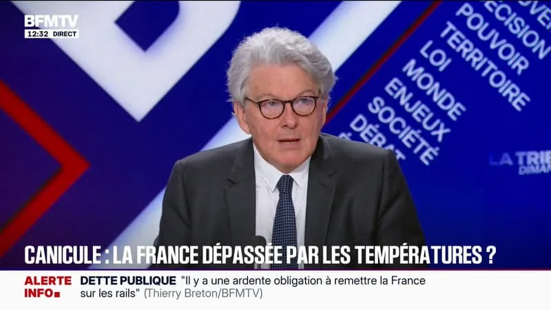 COHUE POUR DES CLIMATISEURS DANS DES SUPERMARCHÉS: « CES INCIVILITÉS SONT RÉVÉLATRICES DU FAIT QU’IL FAUT QU’ON REMETTE DE LA DISCIPLINE DANS NOTRE PAYS », ASSURE THIERRY BRETON, ANCIEN COMMISSAIRE EUROPÉEN