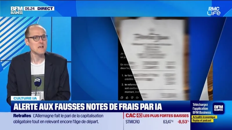 CULTURE IA : ALERTE AUX FAUSSES NOTES DE FRAIS PAR IA, PAR ANTHONY MOREL – 24/06