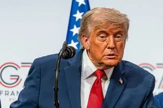 DONALD TRUMP MENACE DE PRISON LES « VANDALES » D’UN BASSIN RÉNOVÉ À WASHINGTON