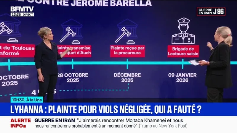 DISPARITION DE LYHANNA: LE PARCOURS JUDICIAIRE APRÈS LA PLAINTE POUR VIOLS SUR MINEURE CONTRE JÉRÔME BARELLA