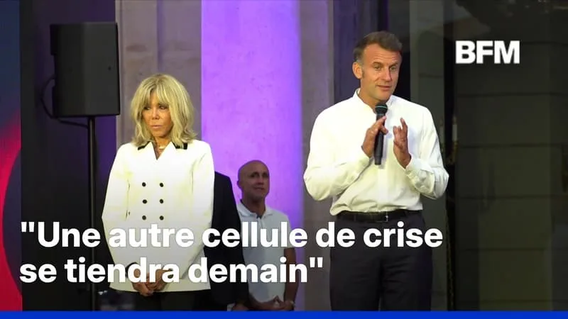 EMMANUEL MACRON ANNONCE UNE NOUVELLE CELLULE INTERMINISTÉRIELLE DE CRISE CE LUNDI 22 JUIN