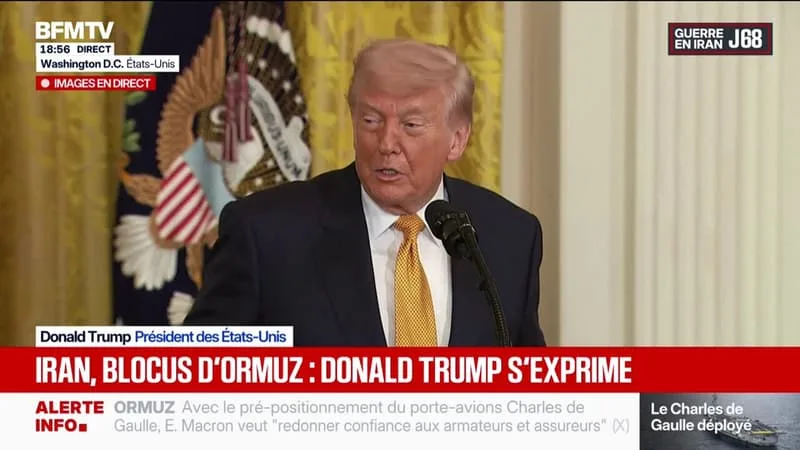 « NOUS N’ALLONS PAS LAISSER L’IRAN SE DOTER DE L’ARME NUCLÉAIRE », SOUTIENT DONALD TRUMP