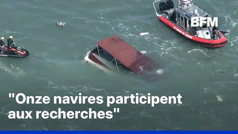 UN MORT ET DEUX DISPARUS APRÈS LE NAUFRAGE D’UN BATEAU DANS LA BAIE DE SAN FRANCISCO