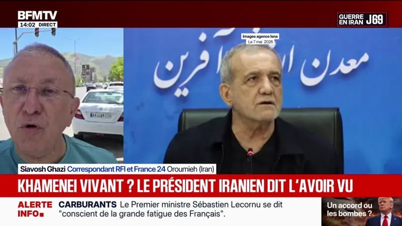LE PRÉSIDENT IRANIEN AFFIRME AVOIR RENCONTRÉ LE GUIDE SUPRÊME MOJTABA KHAMENEI, QUI N’A PAS ÉTÉ VU EN PUBLIC DEPUIS SA NOMINATION DÉBUT MARS
