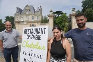 « ON EST PASSÉ DE L’EAU À LA VIGNE » : PAR SOLIDARITÉ, CE CHÂTEAU ACCUEILLE UN RESTAURANT VICTIME DES INONDATIONS