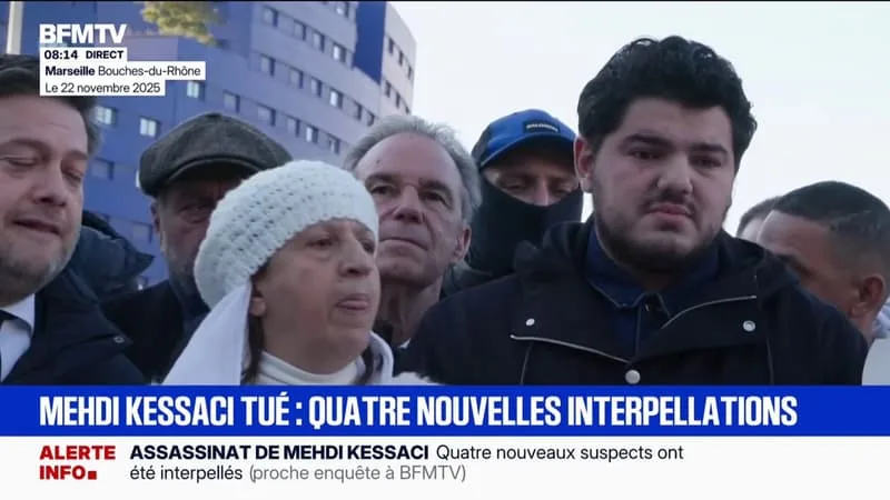 ASSASSINAT DE MEHDI KESSACI À MARSEILLE: QUATRE NOUVEAUX SUSPECTS INTERPELLÉS