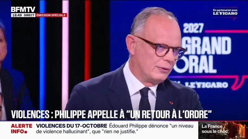 MOUVEMENT LYCÉEN: ÉDOUARD PHILIPPE, CANDIDAT HORIZONS À LA PRÉSIDENTIELLE, PROPOSE « UN PETIT PEU PLUS DE SEMAINES DE COURS, AVEC UN PEU MOINS D’HEURES DE COURS », ET DONC « MOINS DE VACANCES »