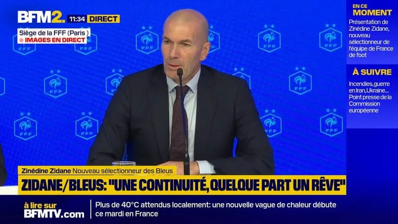 ZINÉDINE ZIDANE « ESPÈRE QUE CHRISTOPHE GLEIZES PUISSE RENTRER CHEZ LUI »