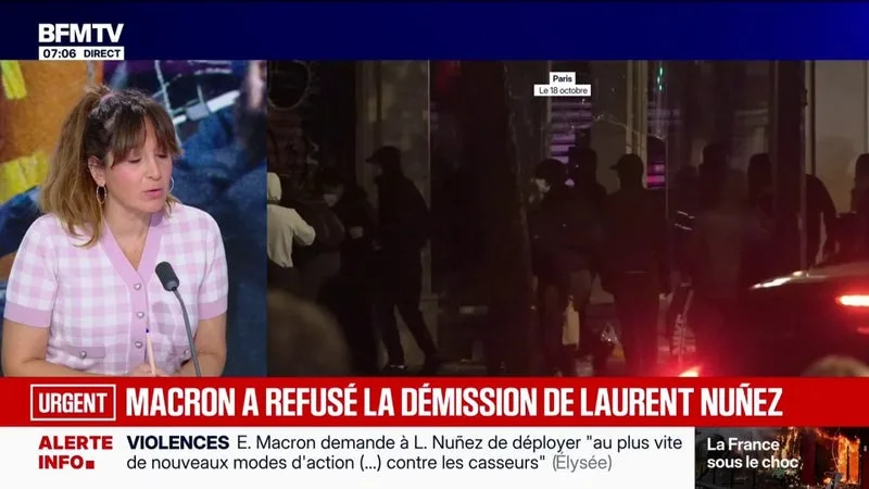VIOLENCES DU 17 OCTOBRE: EMMANUEL MACRON A REFUSÉ LA DÉMISSION DE LAURENT NUÑEZ