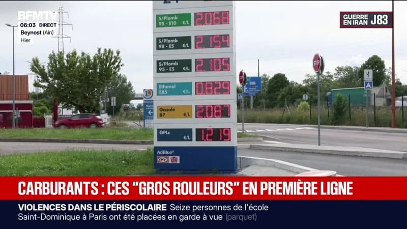 À CAUSE DE LA HAUSSE DES PRIX DU CARBURANT, CES « GROS ROULEURS » ROGNENT SUR D’AUTRES DÉPENSES EN ESPÉRANT BÉNÉFICIER DES AIDES DU GOUVERNEMENT