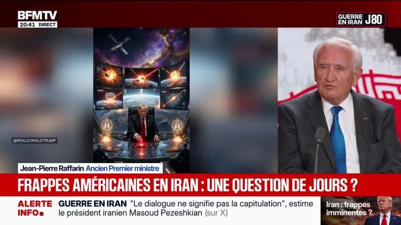 GUERRE AU MOYEN-ORIENT: « IL FAUT PRENDRE DONALD TRUMP COMME UN ÊTRE ASSEZ DANGEREUX », ESTIME JEAN-PIERRE RAFFARIN