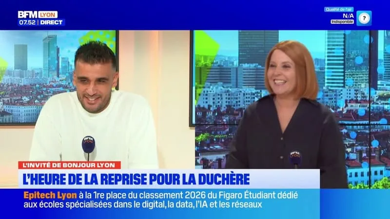 FAYÇAL WISSAM, DIRECTEUR SPORTIF DU CLUB DE LYON LA DUCHÈRE, EST L’INVITÉ DE BONJOUR LYON