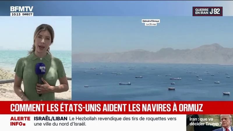 GUERRE AU MOYEN-ORIENT: LES RENSEIGNEMENTS AMÉRICAINS ESTIMENT QU’IL Y A UNE DOUZAINE DE MINES DANS LE DÉTROIT D’ORMUZ