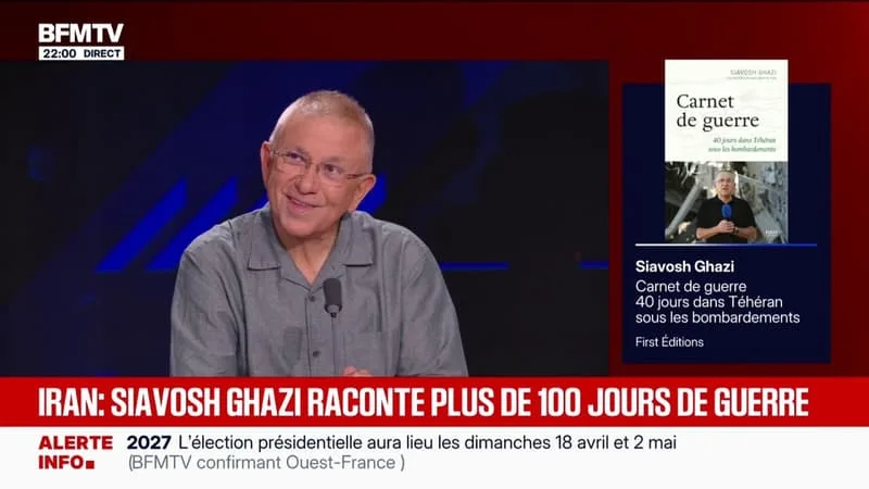« LES PREMIERS JOURS DE GUERRE, C’ÉTAIT JUSQU’À 80 DUPLEX PAR JOUR »: DE RETOUR EN FRANCE, SIAVOSH GHAZI, CORRESPONDANT À TÉHÉRAN, RACONTE PLUS DE 100 JOURS DE GUERRE EN IRAN SUR BFMTV