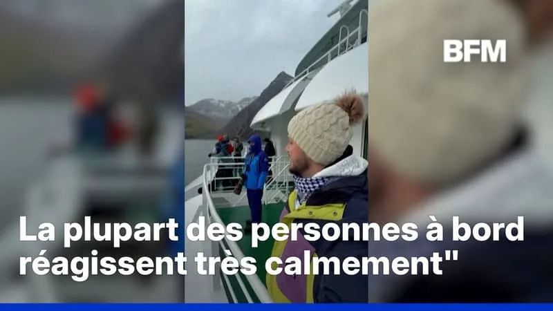À BORD DU MV HONDIUS, BATEAU DE CROISIÈRE CONTAMINÉ PAR LE HANTAVIRUS, CE YOUTUBEUR TÉMOIGNE