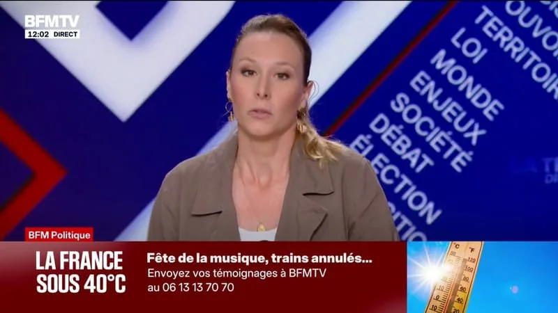 CANICULE: « ACCEPTONS D’ALLER VERS DES SOLUTIONS SCIENTIFIQUES ET TECHNOLOGIQUES », DÉCLARE MARION MARÉCHAL QUI PRÔNE « UN PLAN CLIMATISATION »