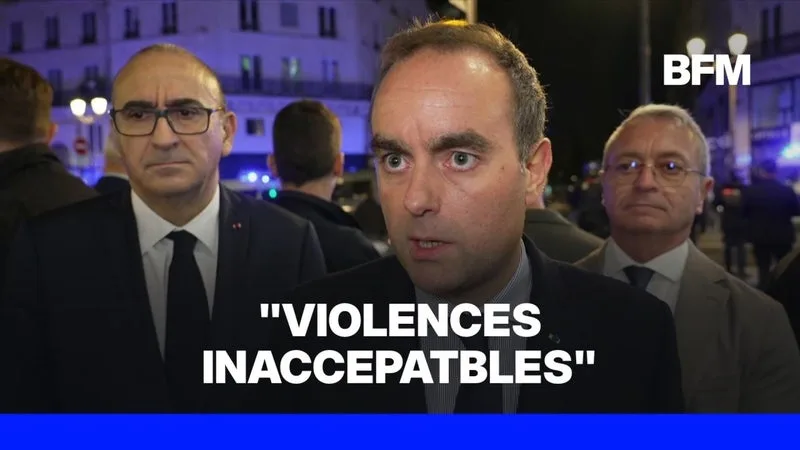 17 OCTOBRE: SÉBASTIEN LECORNU, PREMIER MINISTRE, DÉNONCE « DES DEGRÉS DE VIOLENCE INACCEPTABLES »
