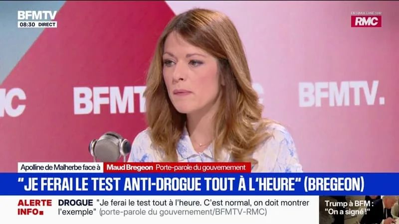TESTS ANTI-DROGUES: « QUAND VOUS AVEZ UNE DÉPENDANCE, VOUS NE POUVEZ PAS RESTER À DES FONCTIONS OÙ VOUS ÊTES AMENÉ À PRENDRE DES DÉCISIONS POUR 65 MILLIONS DE FRANÇAIS »