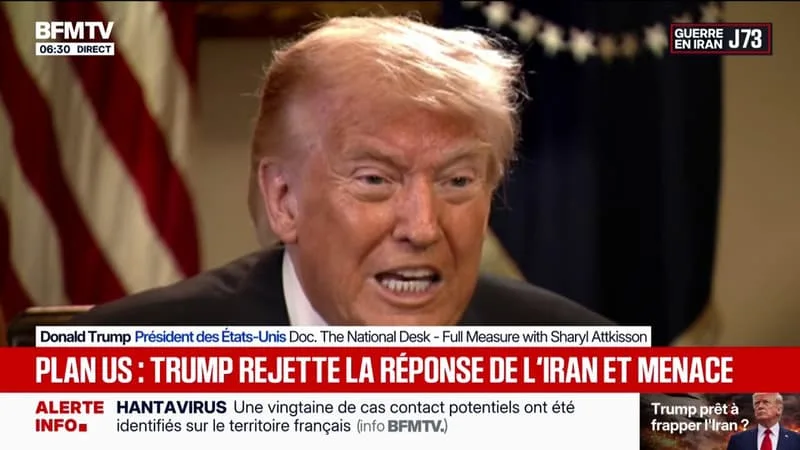 « L’IRAN NE SE MOQUERA PLUS DE L’AMÉRIQUE »: APRÈS LE REJET DE LA RÉPONSE IRANIENNE, DONALD TRUMP MENACE TÉHÉRAN