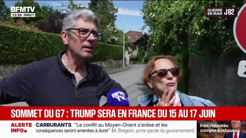 ÉVIAN SE PRÉPARE AU SOMMET DU G7, AUQUEL PARTICIPERA DONALD TRUMP