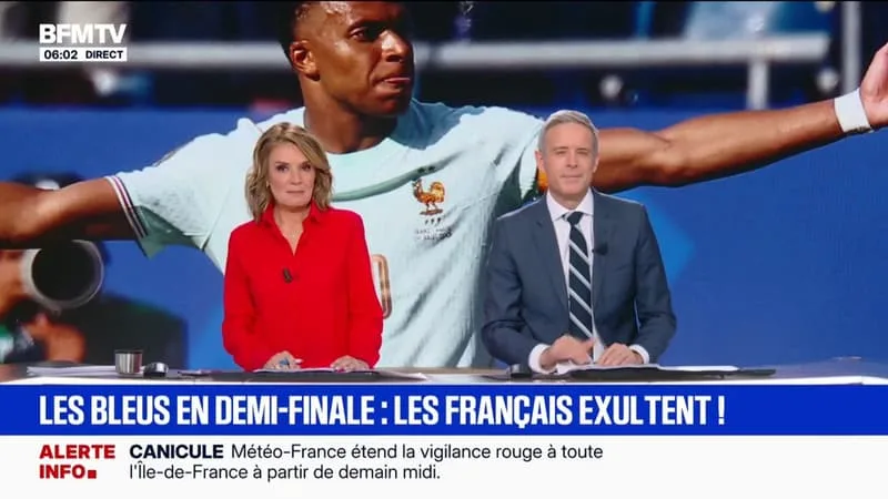 FRANCE-MAROC: UNE NUIT « SANS HEURT » À PARIS APRÈS LA VICTOIRE DES BLEUS