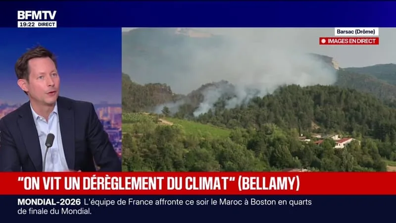 FRANÇOIS-XAVIER BELLAMY (LR) DÉNONCE « LE TEMPS PERDU » DANS « LA PRÉPARATION FACE AU CHANGEMENT CLIMATIQUE »