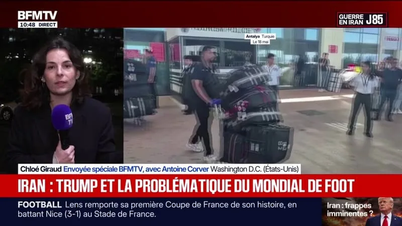 GUERRE AU MOYEN-ORIENT: LES ÉTATS-UNIS CRAIGNENT QUE LE CONFLIT NE S’INVITE AU MONDIAL DE FOOTBALL