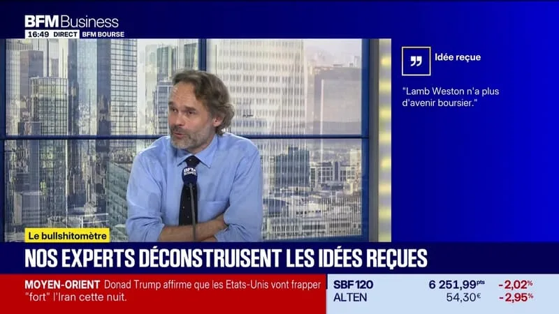BULLSHITOMÈTRE : « LAMB WESTON N’A PLUS D’AVENIR BOURSIER » FAUX RÉPOND CHARLES MONOT – 08/07