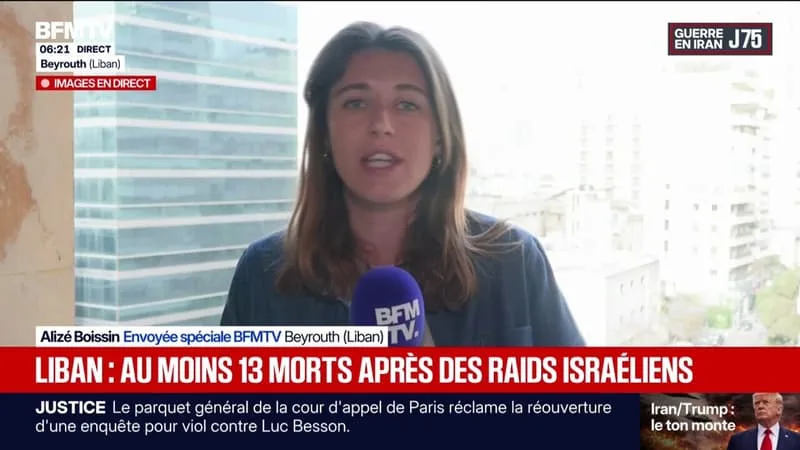 ERRE AU MOYEN-ORIENT: 13 MORTS DANS DES RAIDS ISRAÉLIENS DANS LE SUD DU LIBAN