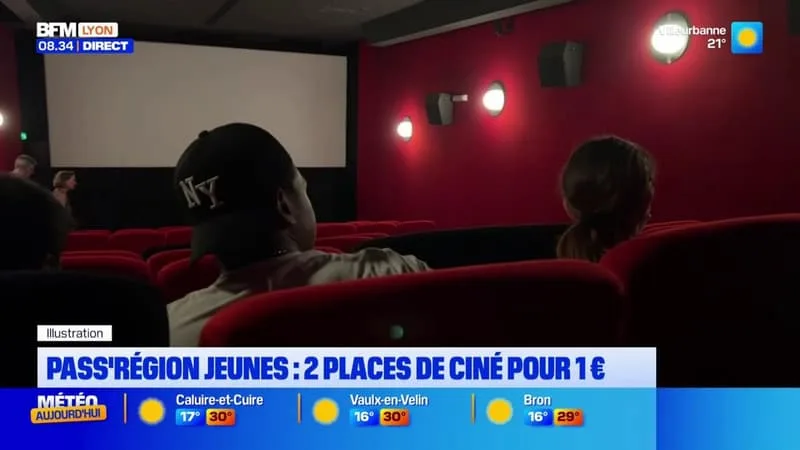 PASS’RÉGION JEUNES : DEUX PLACES DE CINÉMA POUR 1€