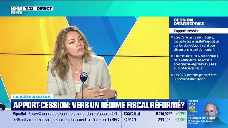 LA BOÎTE À OUTILS : APPORT-CESSION, VERS UN RÉGIME FISCAL RÉFORMÉ ? – 04/06