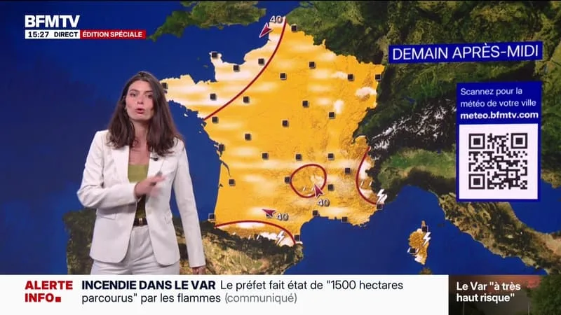 LA MÉTÉO POUR CE DIMANCHE 2 AOÛT 2026