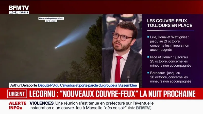 VIOLENCES DU 17 OCTOBRE: « L’ÉTAT A ÉCHOUÉ », DÉCLARE ARTHUR DELAPORTE, DÉPUTÉ PS DU CALVADOS