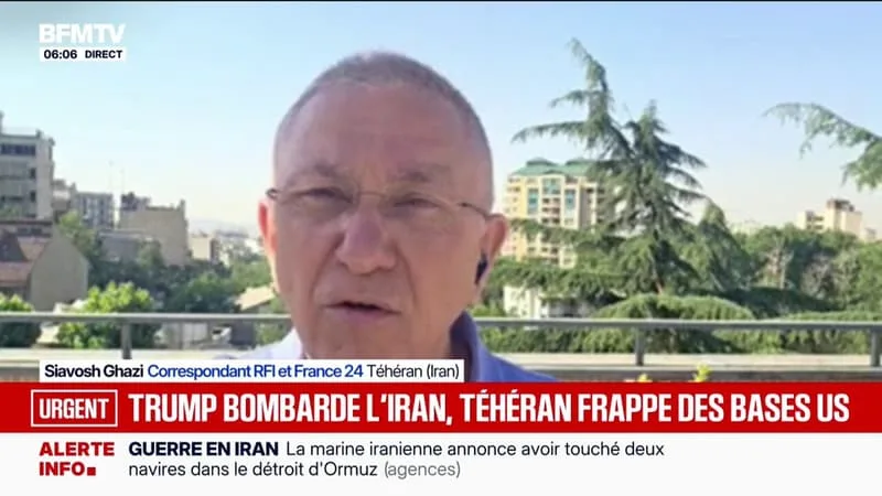 GUERRE AU MOYEN-ORIENT: L’IRAN RÉPLIQUE FACE AUX BOMBARDEMENTS AMÉRICAINS