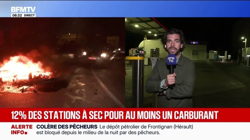 EN DEUX JOURS, LE NOMBRE DE STATIONS EN PÉNURIE D’AU MOINS UN CARBURANT EST PASSÉ DE 8% À 13%
