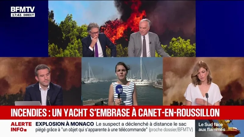 MARSCHALL TRUCHOT : INCENDIES, UN YACHT S’EMBRASE À CANET-EN-ROUSSILLON – 02/07