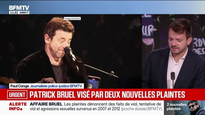 DEUX NOUVELLES PLAINTES DÉPOSÉES CONTRE PATRICK BRUEL POUR VIOL, TENTATIVE DE VIOL ET AGRESSIONS SEXUELLES