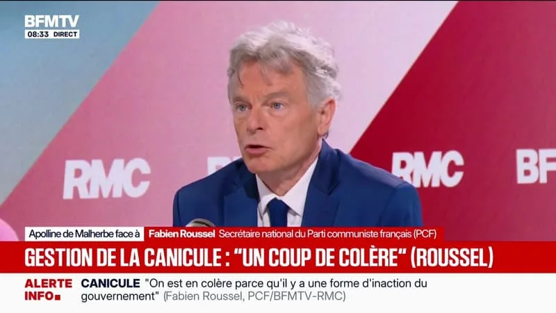 « IL N’Y A PAS QUE LA CLIM QUI VA RÉGLER LE PROBLÈME », DÉCLARE FABIEN ROUSSEL, SECRÉTAIRE NATIONAL DU PARTI COMMUNISTE FRANÇAIS