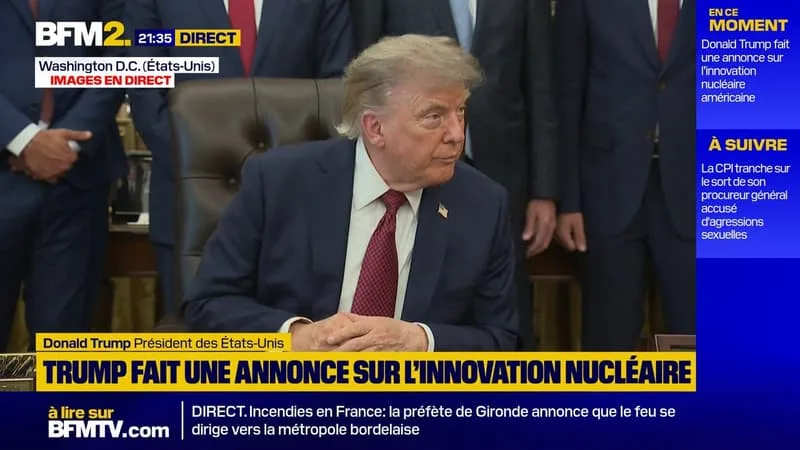 SELON DONALD TRUMP, LES DIRIGEANTS IRANIENS SERAIENT « DE PLUS EN PLUS SÉRIEUX » DANS LES NÉGOCIATIONS POUR METTRE UN TERME AU CONFLIT