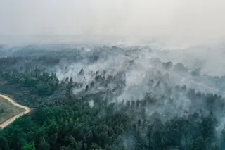 COMMENT L’INDONÉSIE ENTEND LUTTER CONTRE LES FUMÉES TOXIQUES DES INCENDIES AVEC DE LA NEIGE CARBONIQUE