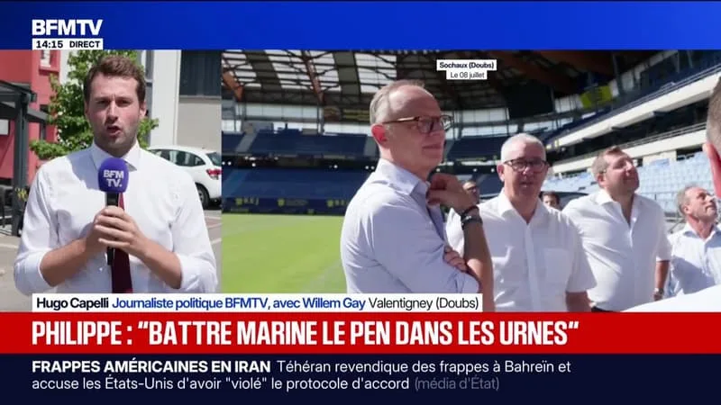 ÉDOUARD PHILIPPE EN CAMPAGNE DANS LE DOUBS: « C’EST LE COMBAT POLITIQUE QUI PERMETTRA AUX FRANÇAIS DE TRANCHER »